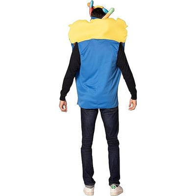 Gummy Worms Bag of Candy Adult Costume Tunic