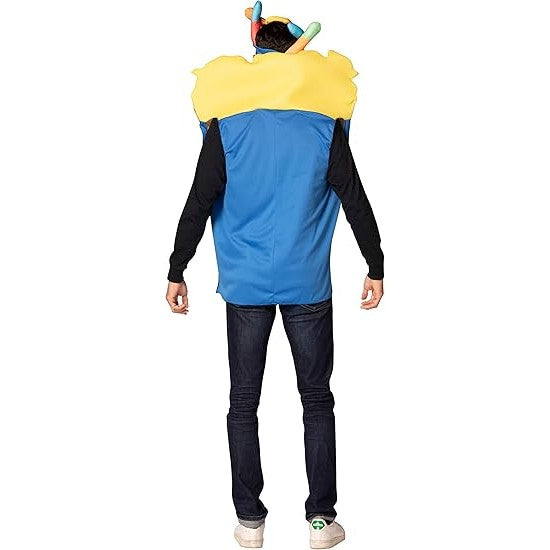 Gummy Worms Bag of Candy Adult Costume Tunic