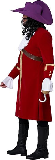 Vengeful Captain Hook Adult Costume