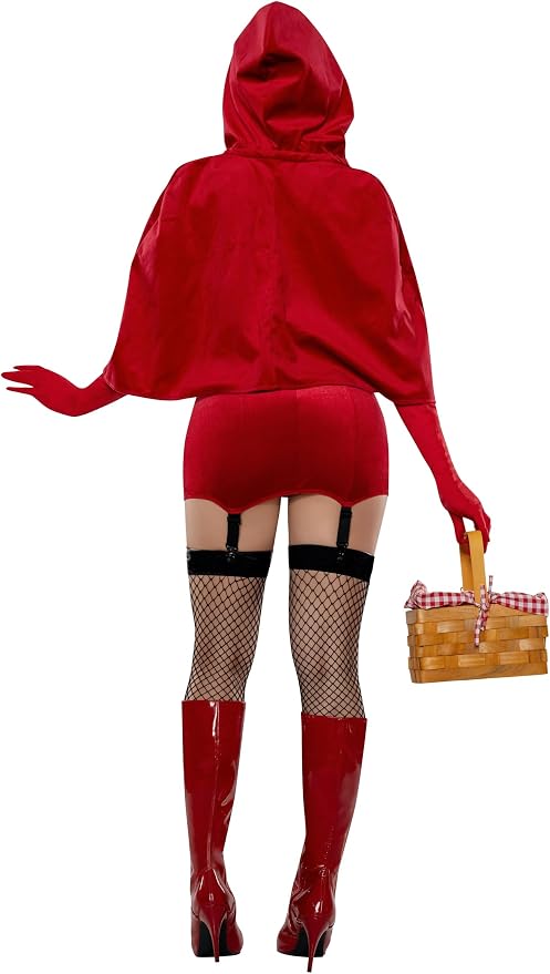 Velvet Red Riding Hood Women's Costume