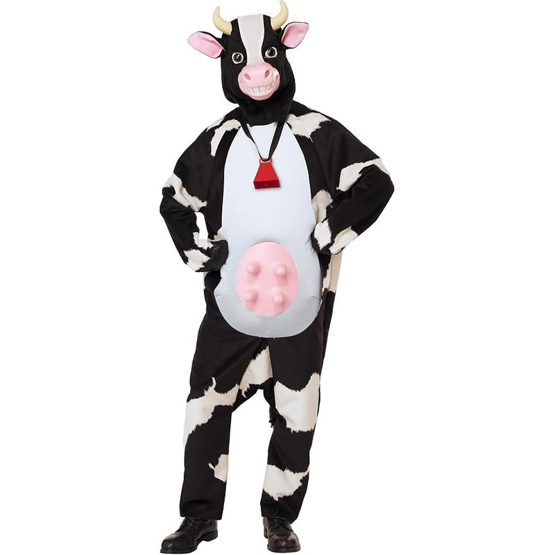 Deluxe Cow Mascot Adult Costume