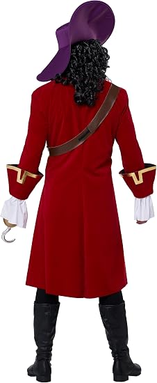 Vengeful Captain Hook Adult Costume