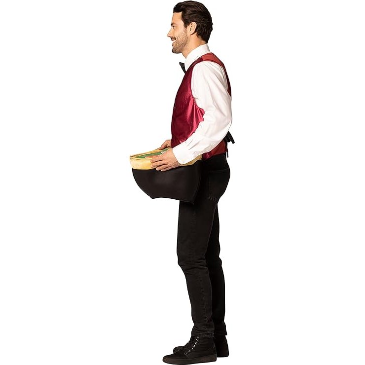 Casino Blackjack Dealer Table Adult Costume
