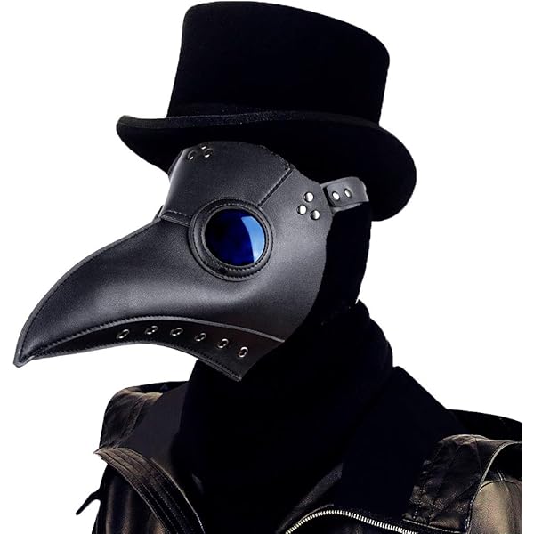 Plague Doctor Mask, Black