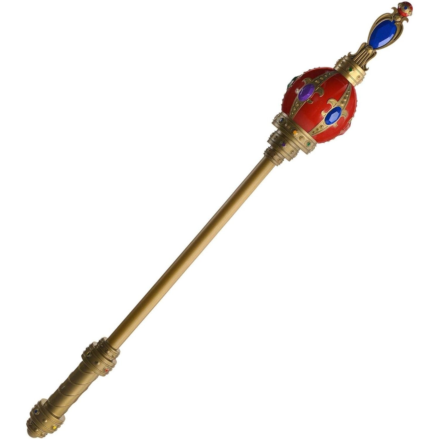 Exquisite Deluxe King Sceptor with sparkling jewels and ornate gold details