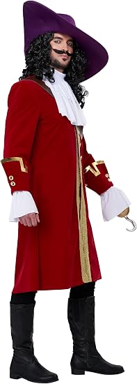 Vengeful Captain Hook Adult Costume