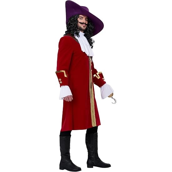 Vengeful Captain Hook Adult Costume