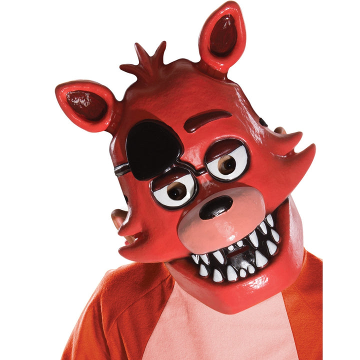 Adorable child-sized medium Foxy costume featuring orange fur and cute ears