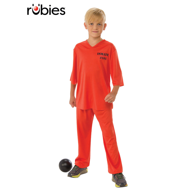 Inmate 101 Prisoner Costume, Child