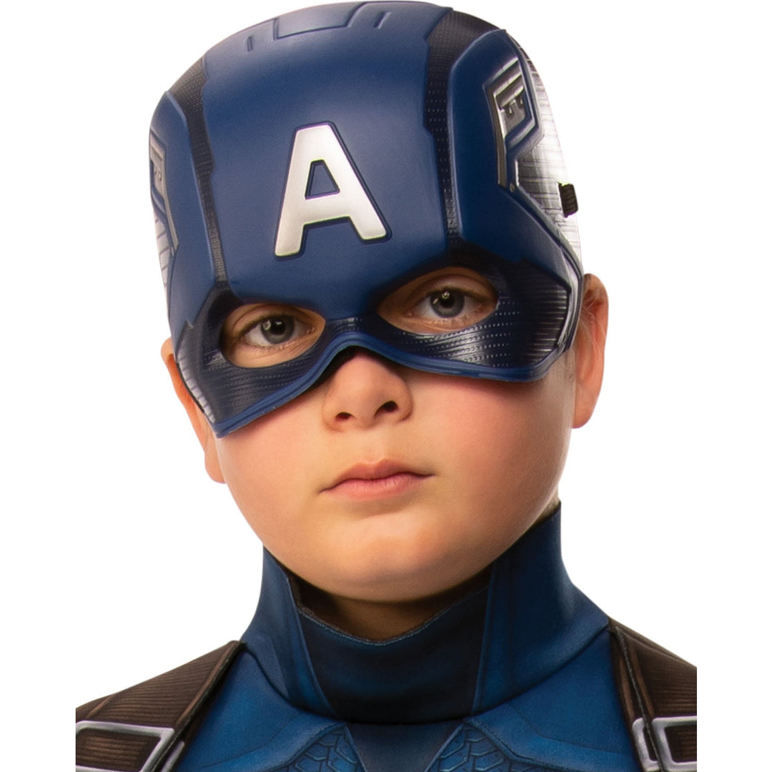 High quality Captain America costume for boys with shield