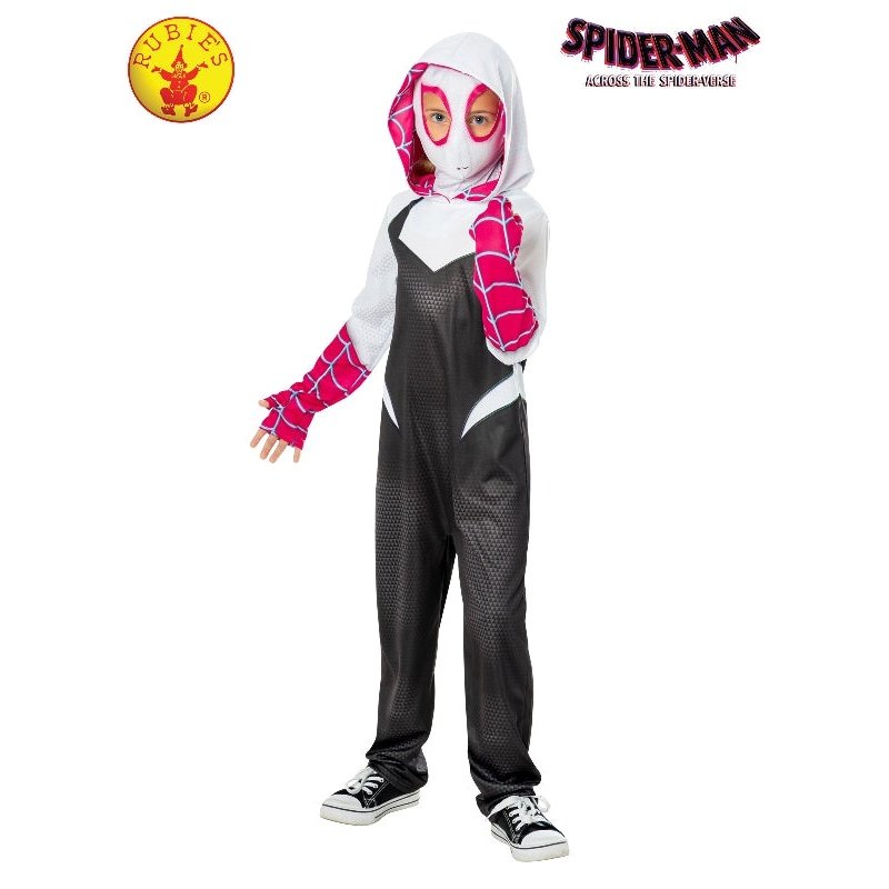 Spider Gwen Spider-Verse Deluxe Costume, Child.