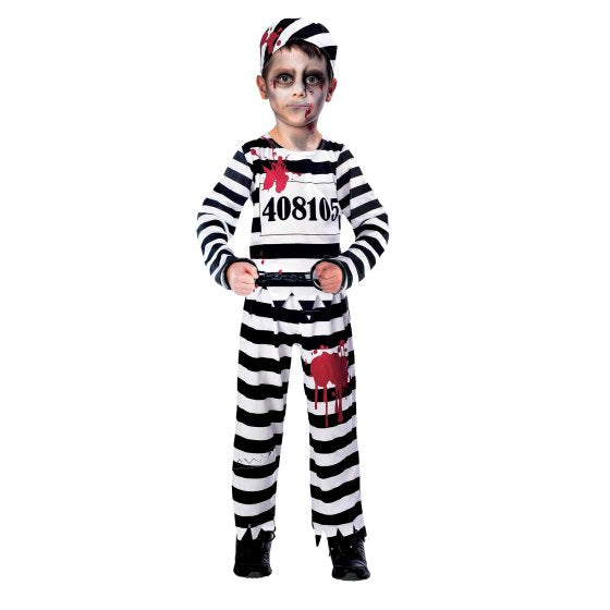 Zombie Convict Costume, Child