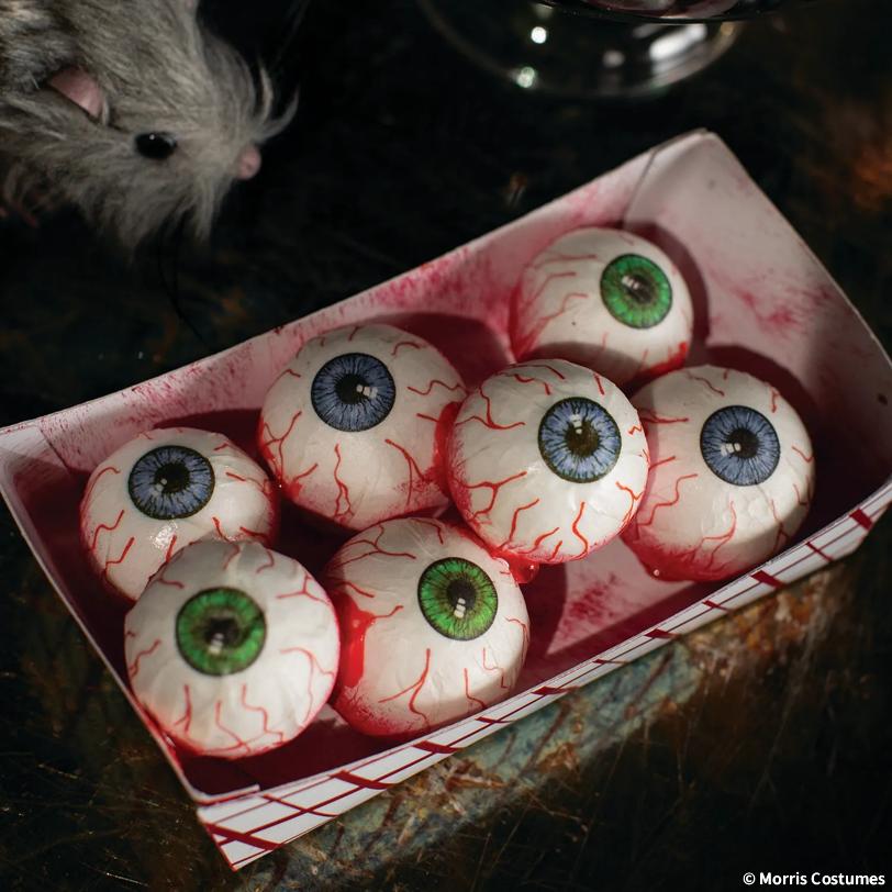 Tray Of Eyeballs, 6 1/4" x 2 1/2"