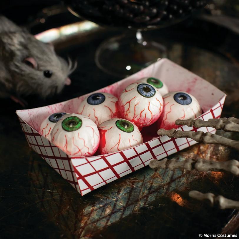 Tray Of Eyeballs, 6 1/4" x 2 1/2"