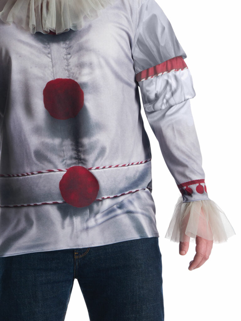 Pennywise "IT" Costume Top, Adult