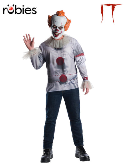 Pennywise "IT" Costume Top, Adult