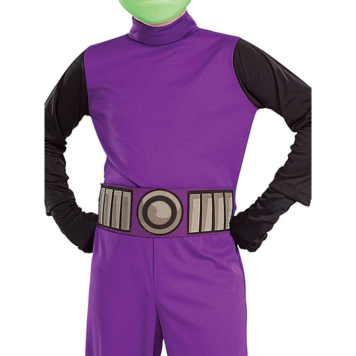 Child's Beast Boy Classic Costume, includes green jumpsuit and mask