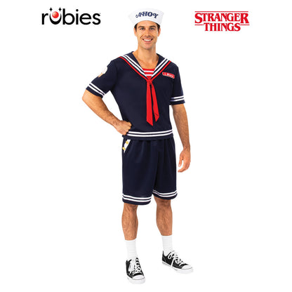 Steve Scoops Ahoy Costume – Stranger Things, Adult