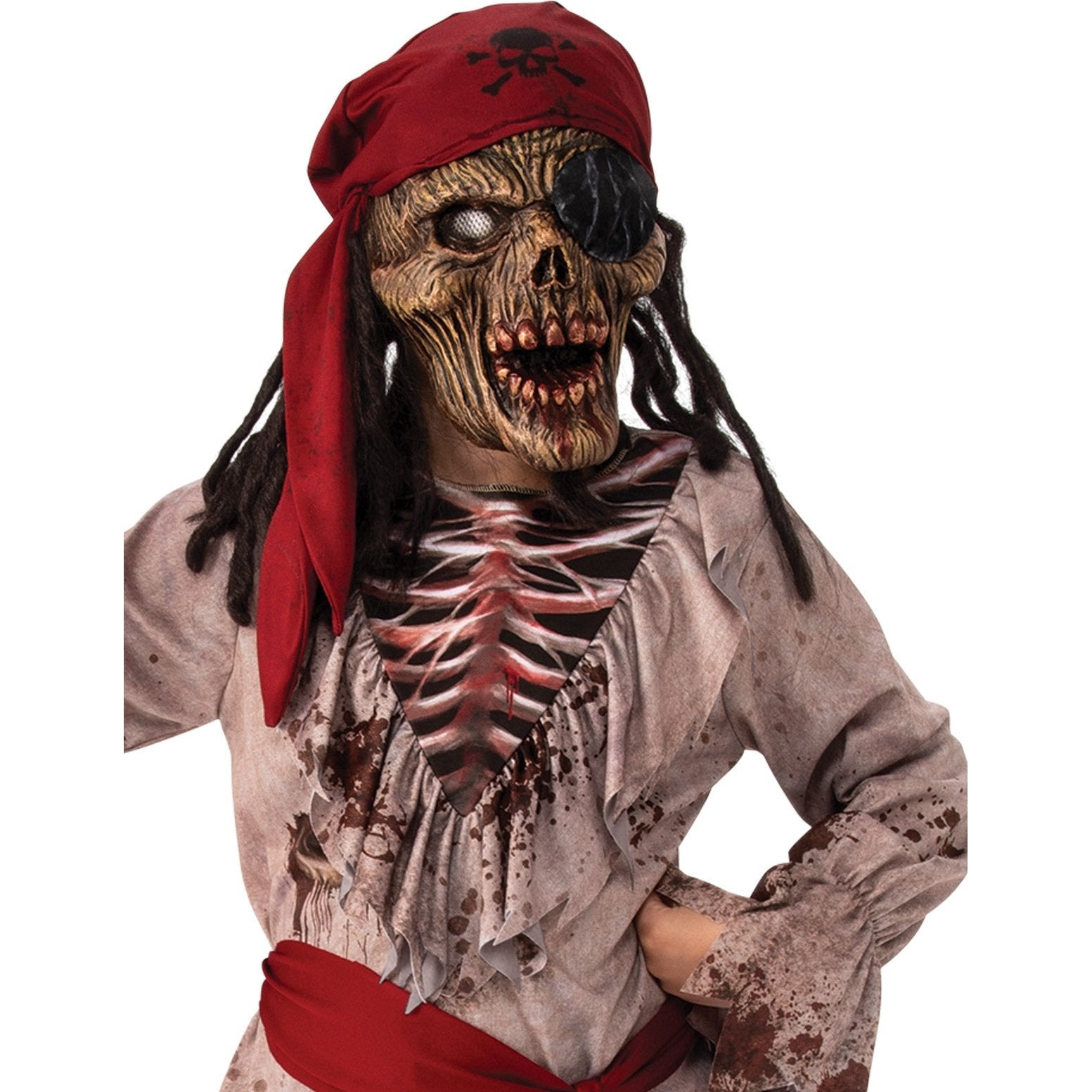Skeleton Pirate Costume, Child.