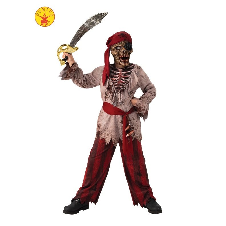 Skeleton Pirate Costume, Child.