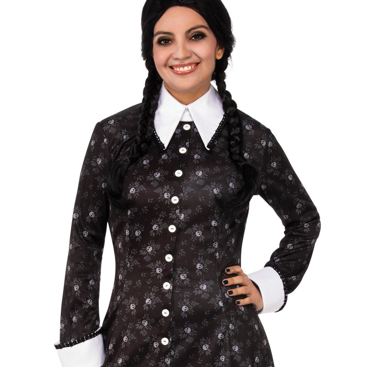 WEDNESDAY ADDAMS COSTUME, ADULT.