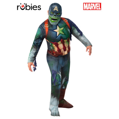 Captain America ‘What If?’ Zombie Deluxe Costume, Adult