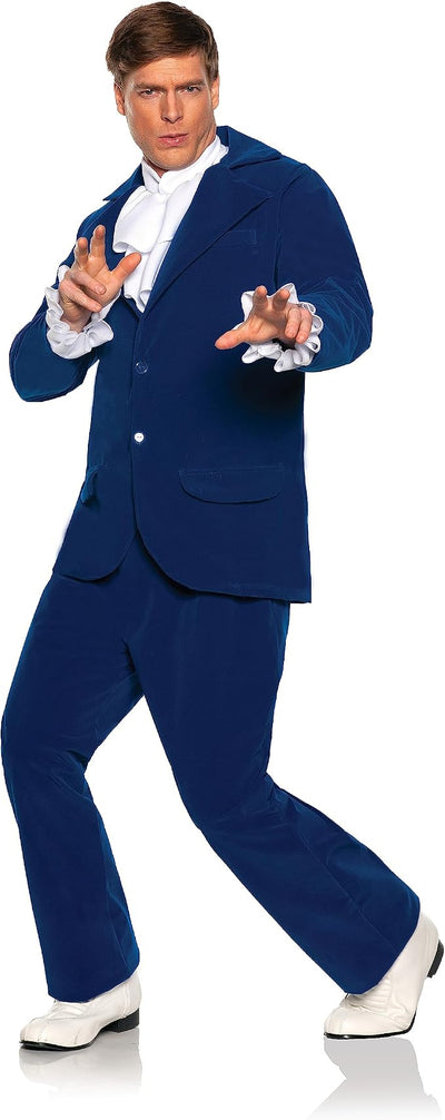 Groovy Sixties Blue Men's Costume