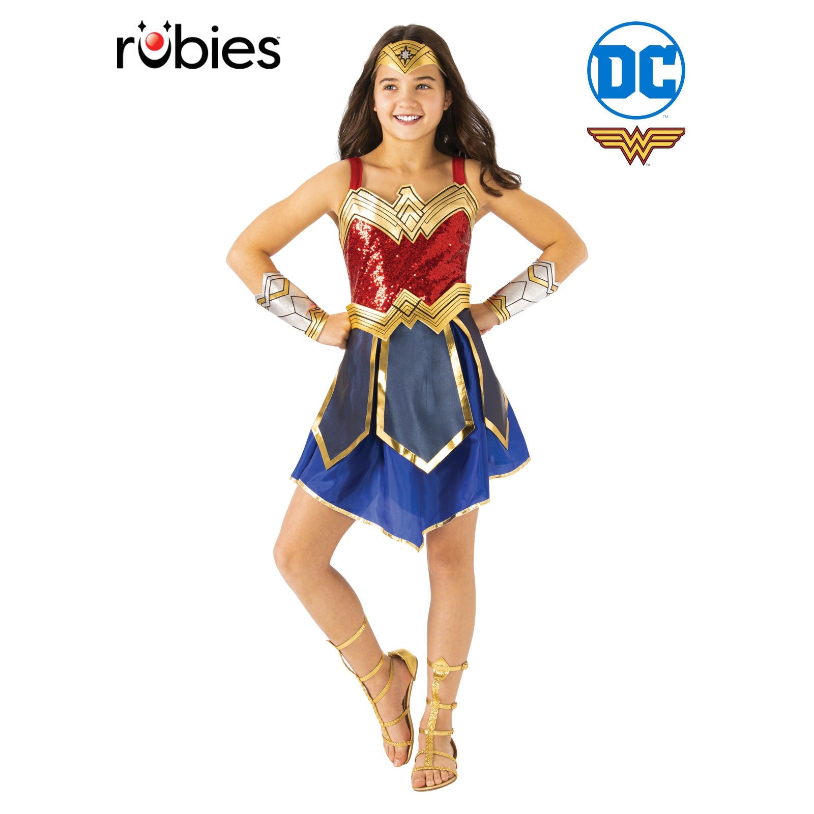 Wonder Woman Deluxe 1984 Costume, Child
