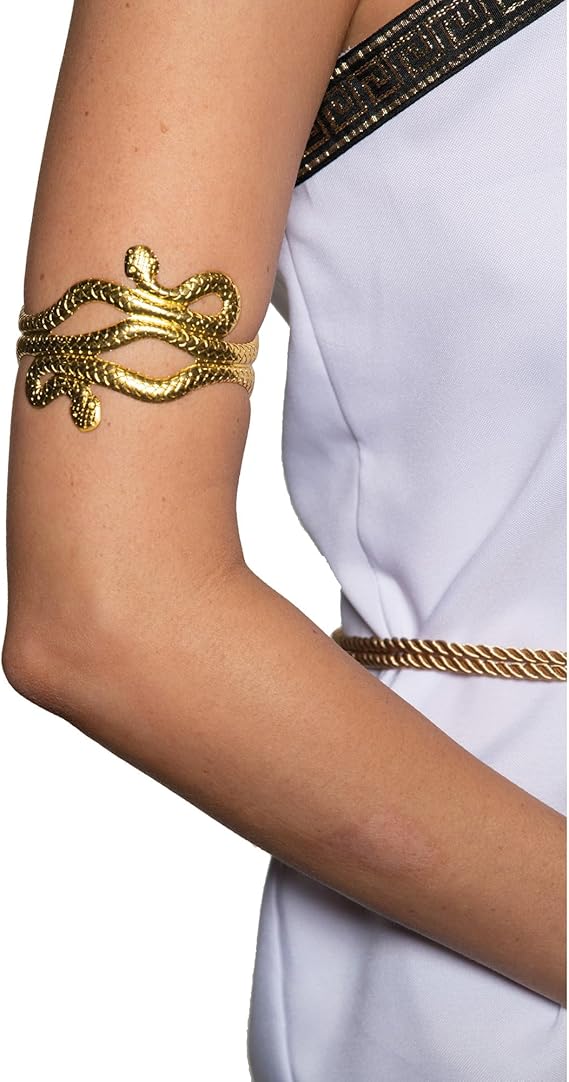 Gold Snake Arm Cuff