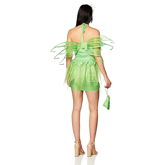 Tinkerbell Adult Costume - Green Dress, Skirt & Wings