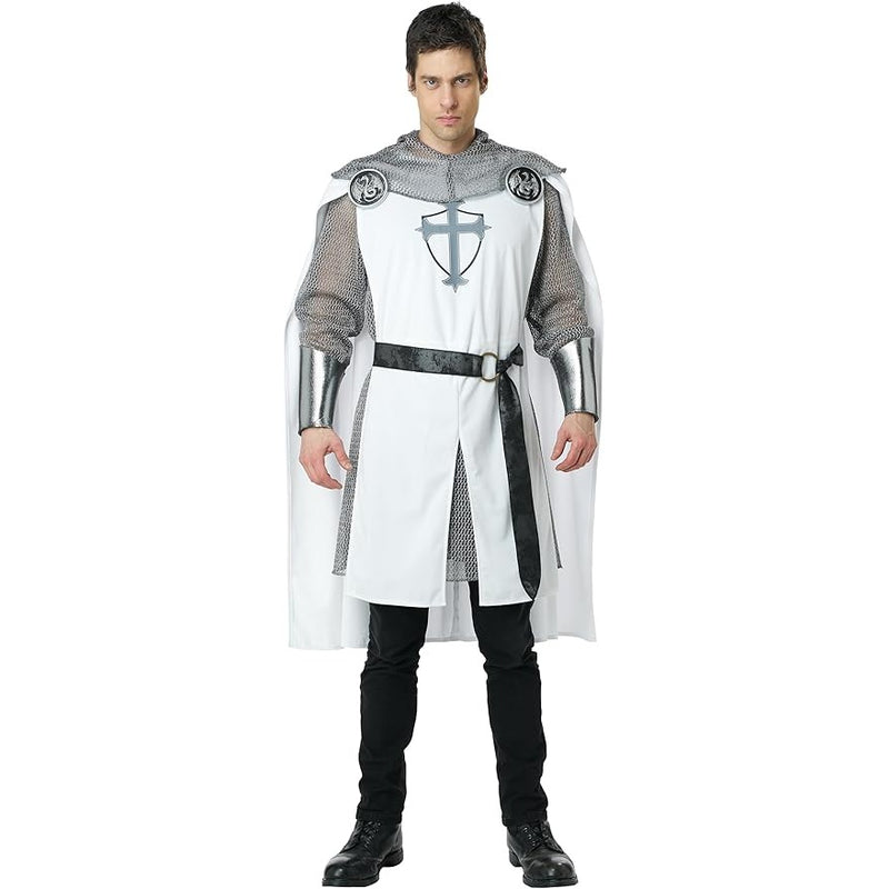 Deluxe Crusader Knight Men's Costume