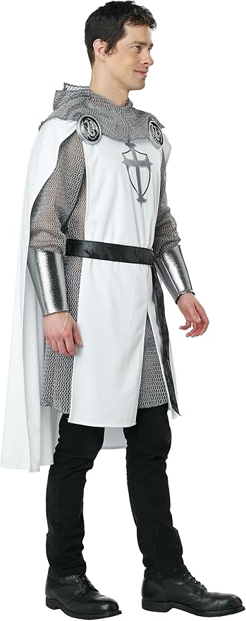 Deluxe Crusader Knight Men's Costume