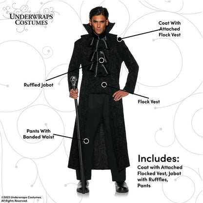 Gothic Vampire Halloween Costume