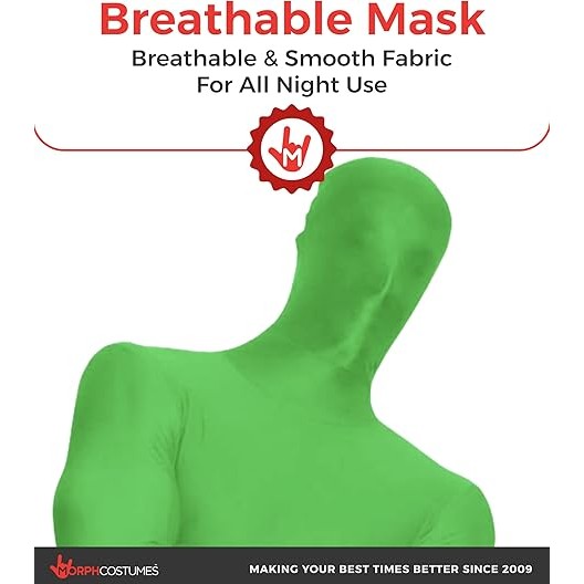 Green Morphsuit Adult Costume