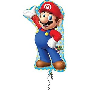 Super Mario Supershape Foil Balloon 86cm