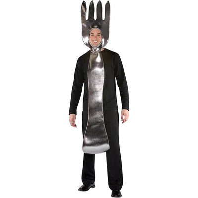 Giant Fork Adult Costume Tunic with Headpiece