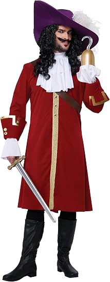Vengeful Captain Hook Adult Costume