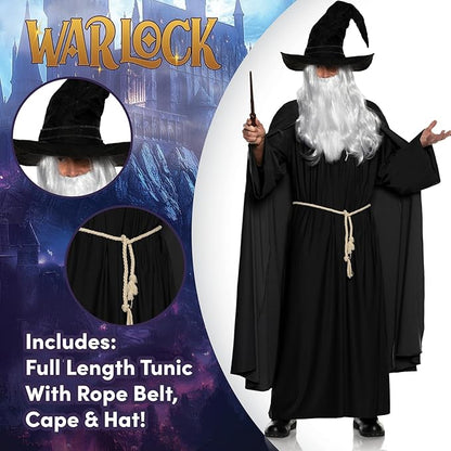 Warlock Wizard Adult Costume