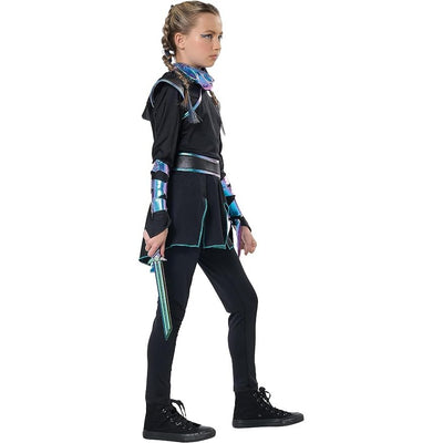 Iridescent Dragon Ninja Girls Costume