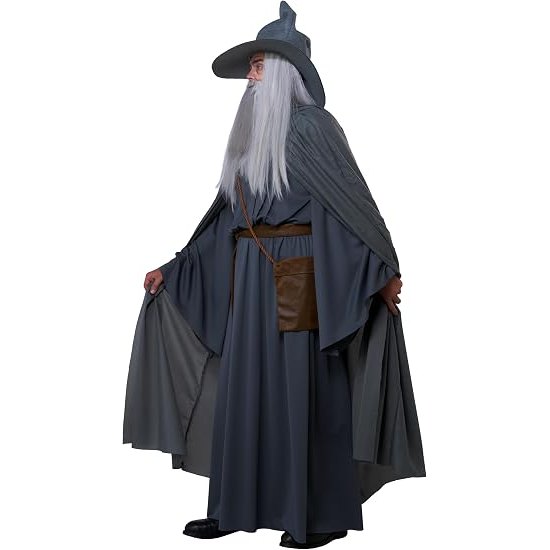 Wandering Wizard Grey Adult Men's Costume