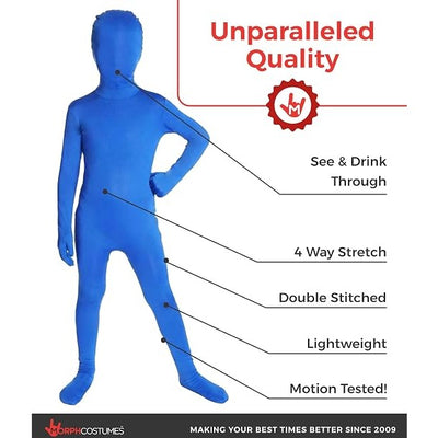 Boys Blue Morphsuit