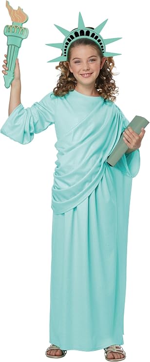 Statue of Liberty Girls Costume
