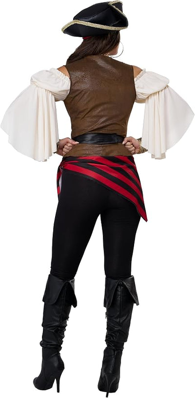 Deluxe Pirate Lady Women's Costume