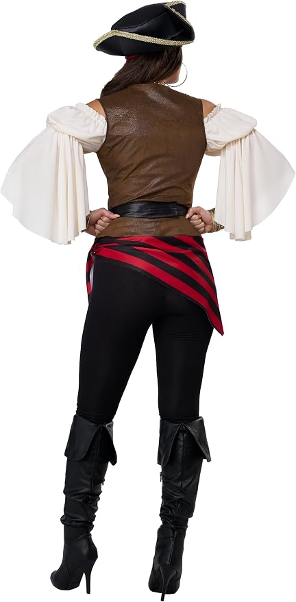 Deluxe Pirate Lady Women's Costume