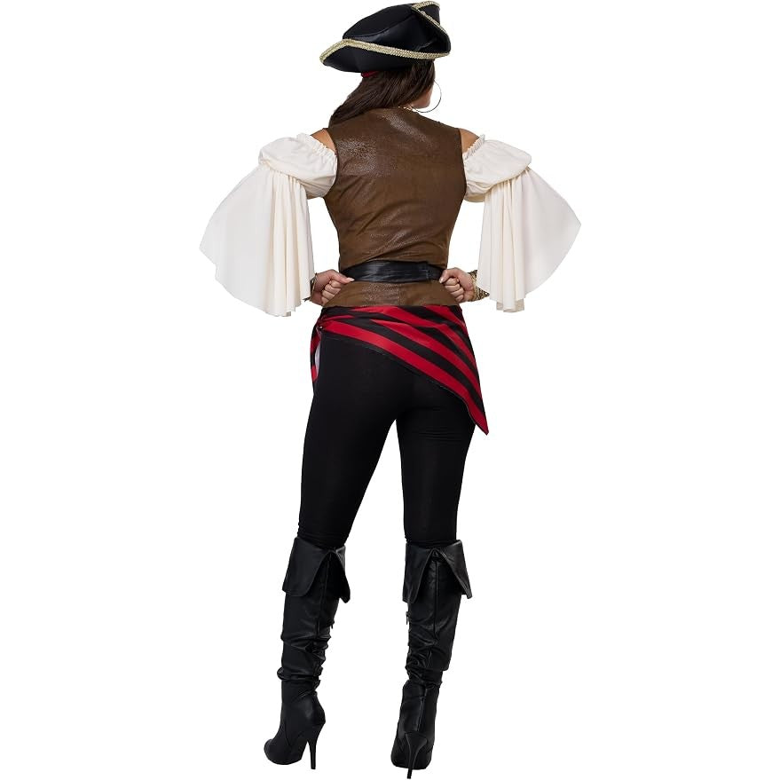 Deluxe Pirate Lady Women's Costume
