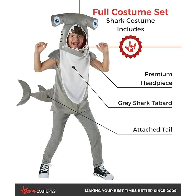 Hammerhead Shark Tunic Costume, Child