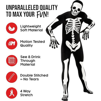 Glow Skeleton Morphsuit