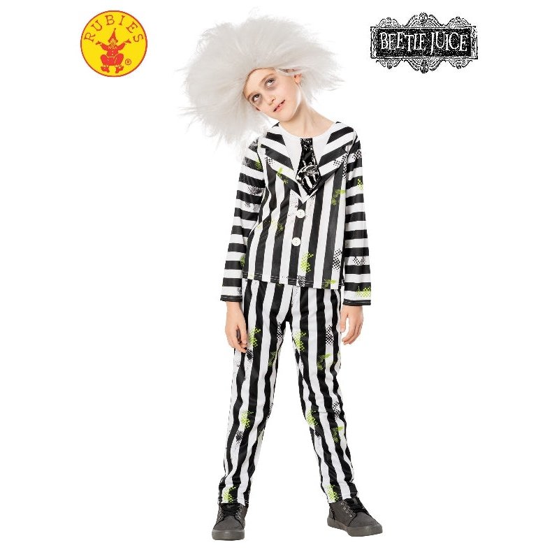 Beetlejuice Deluxe Costume, Child.