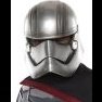 Captain Phasma Super Deluxe Size 6-8 action figure in detailed metallic armor standing tall with blaster rifle in hand