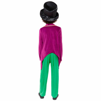 Roald Dahl Classic Willy Wonka Child Costume.